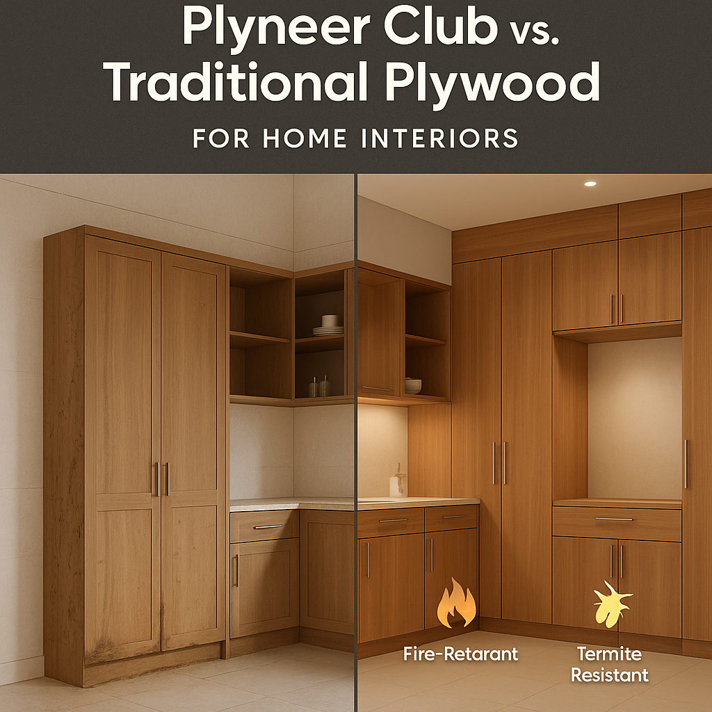 Plyneer Club vs. Traditional Plywood for Home Interiors
