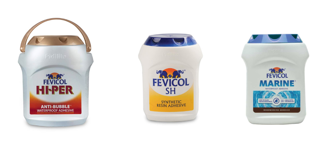 Assorted adhesive types used for bonding plywood in Indian home interiors