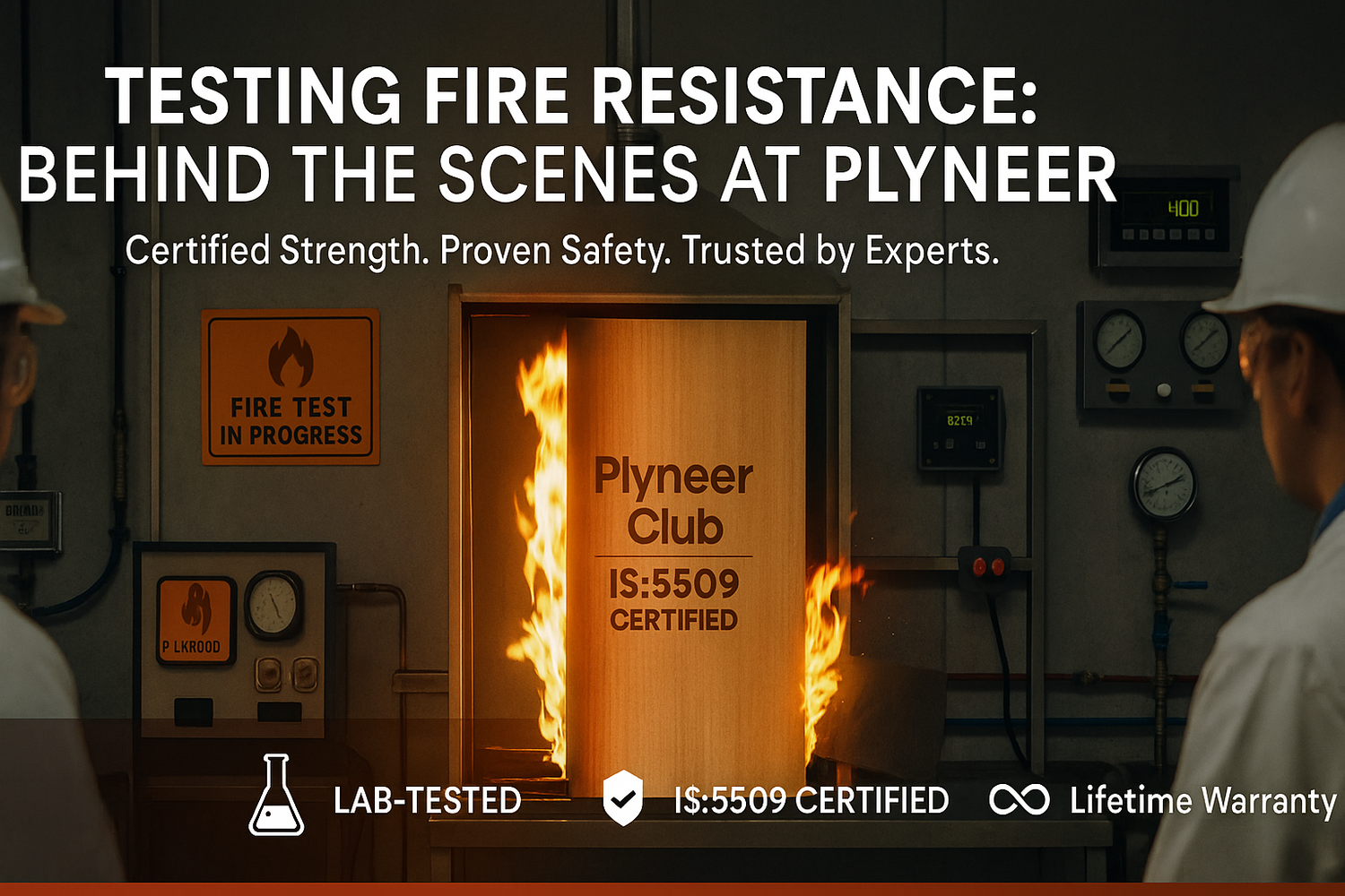 Testing Fire Resistance: Behind the Scenes at Plyneer