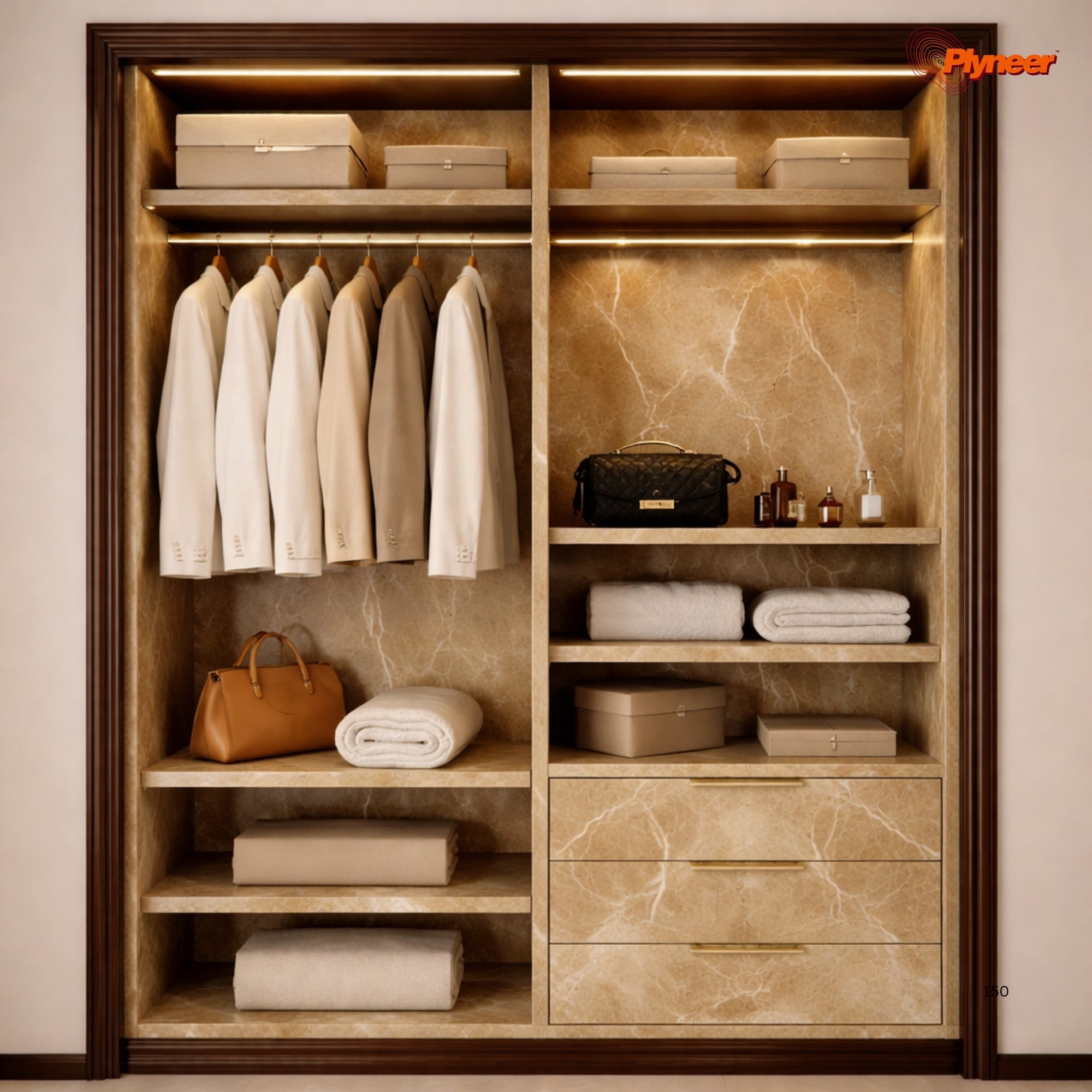 Plyneers Marble Laminate 2647 HG SAGRADA MARBLE