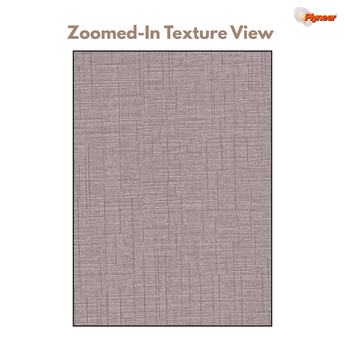 Plyneer Fabric Laminate 5101 SF Brown Cambric – Elegant Woven Fabric Look