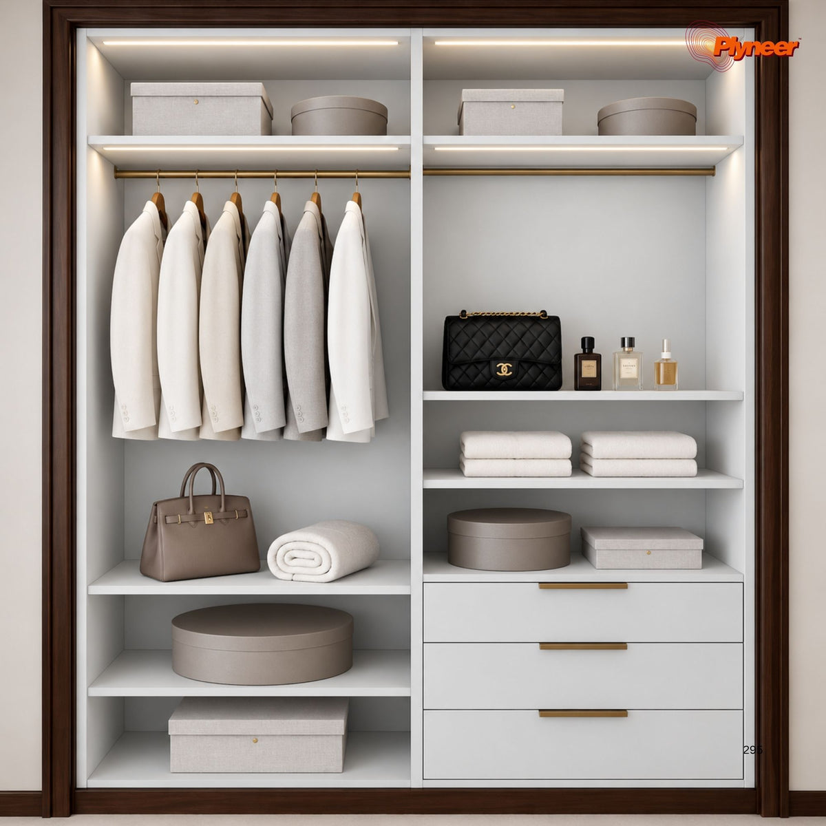 Plyneer Fabric Laminate 5100 SF Light Milk Cambric – Elegant Milky White Look
