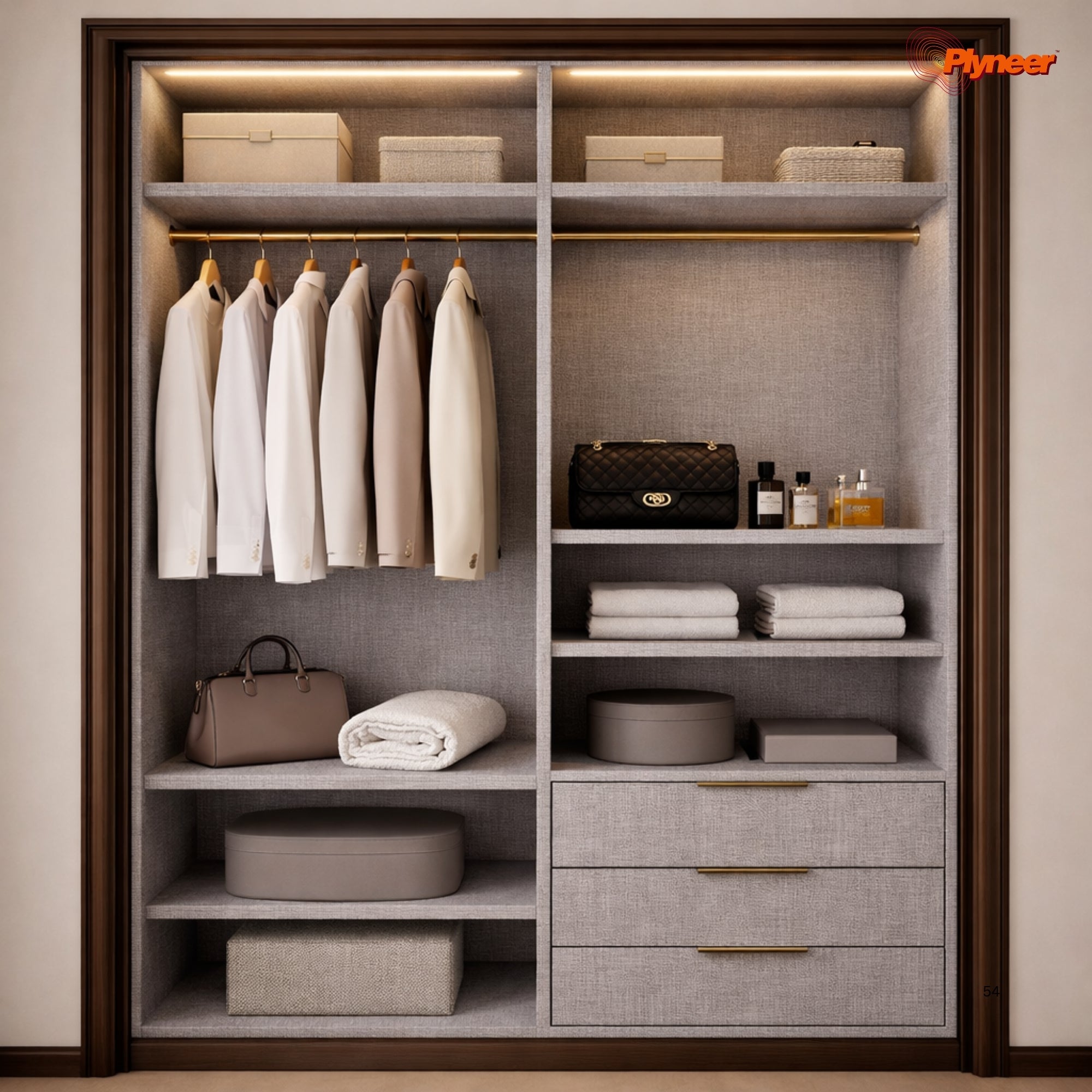 Plyneer Fabric Laminate 5150 SF Storm Shade – Stylish & Durable Finish
