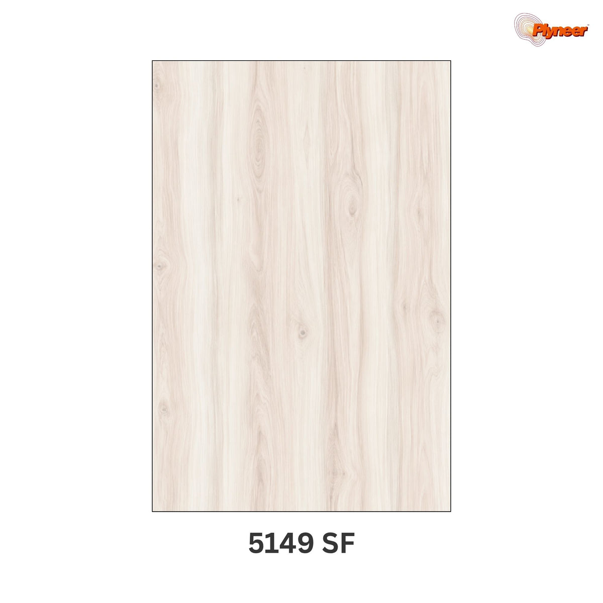 Plyneer Wood Laminate 5149 SF Nutwood White – Elegant Ivory Wood Grain Look
