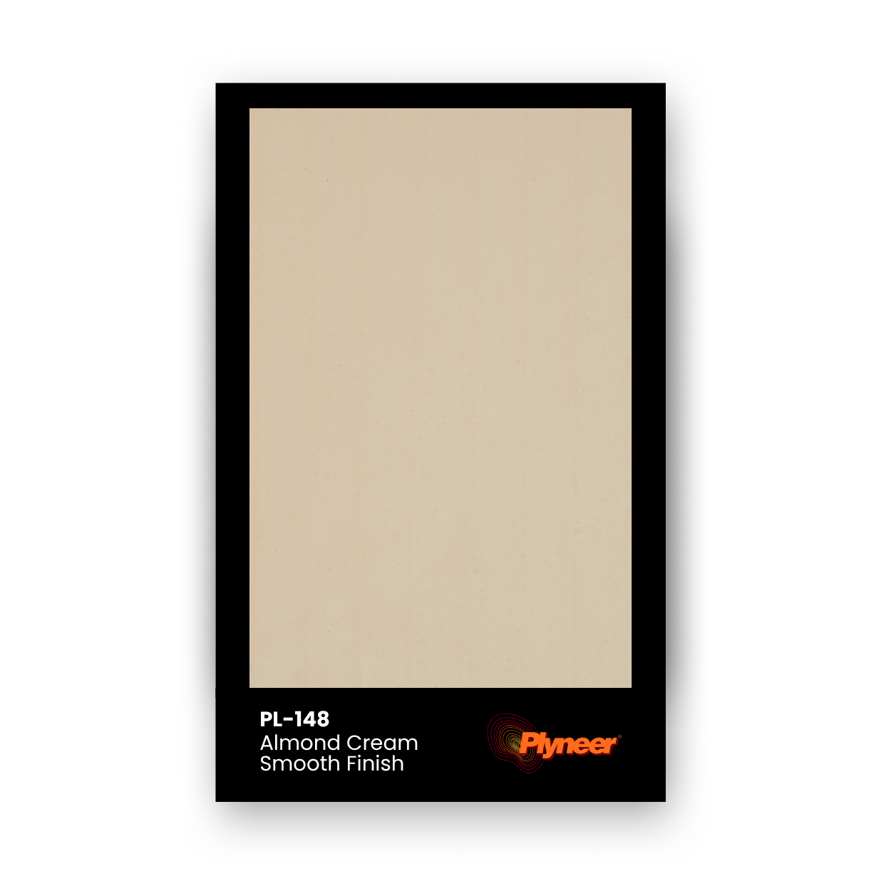 PL-148 Almond Cream laminate with soft beige smooth surface by Plyneer.