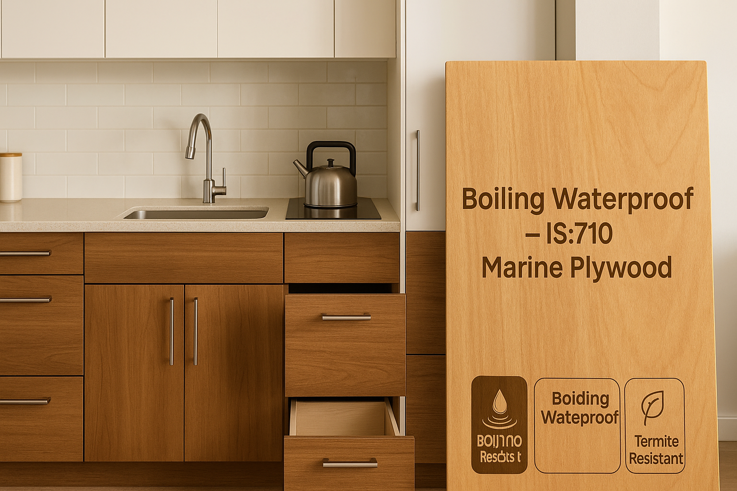 Can Marine Plywood Be Used in Modular Kitchens? Pros & Cons