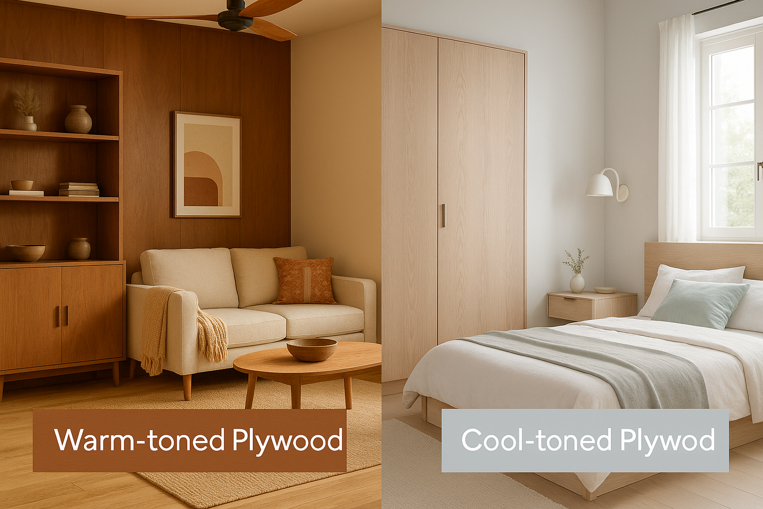 Warm vs. Cool-Toned Plywood: What Works Best in Indian Climates?