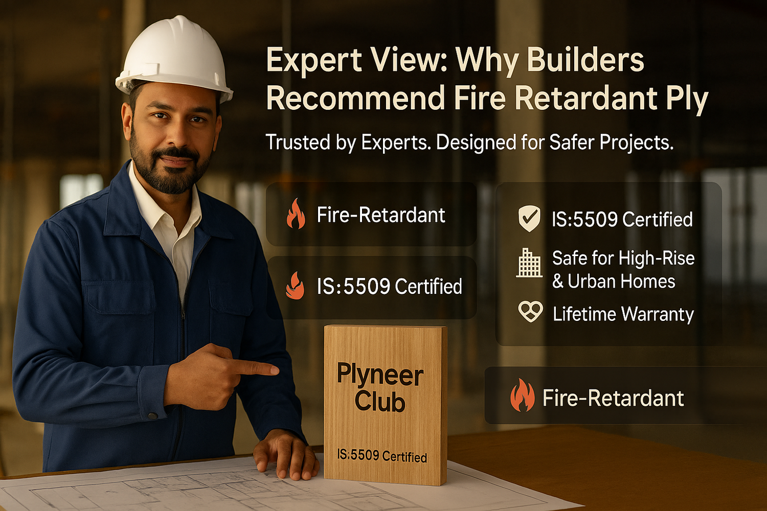 Expert View: Why Builders Recommend Fire Retardant Plywood