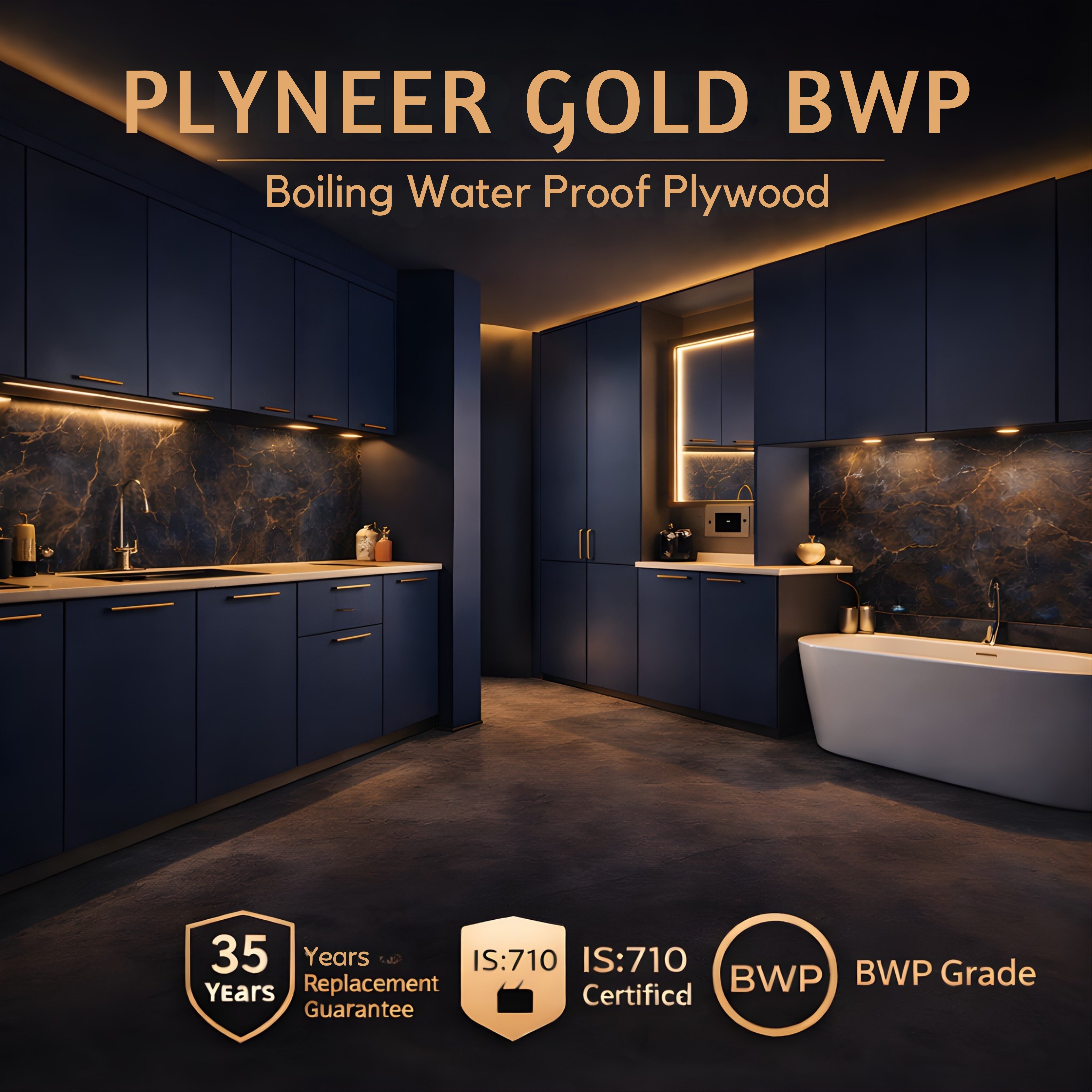 Plyneer Gold Eucalyptus BWP Grade