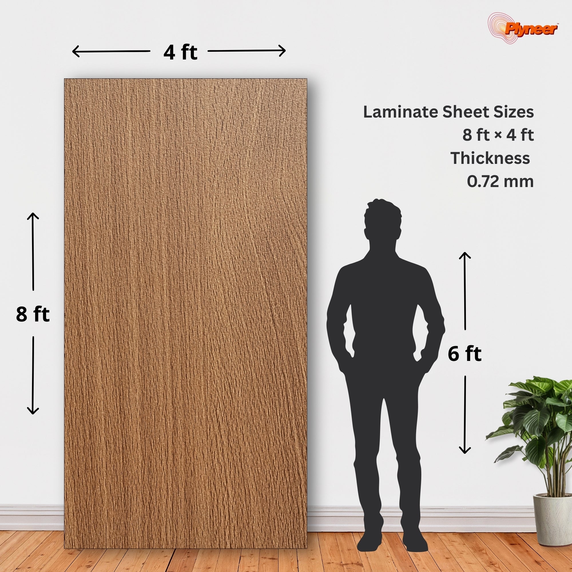 Plyneers Wood Laminate 2872 SF BAVERIAN BEECH