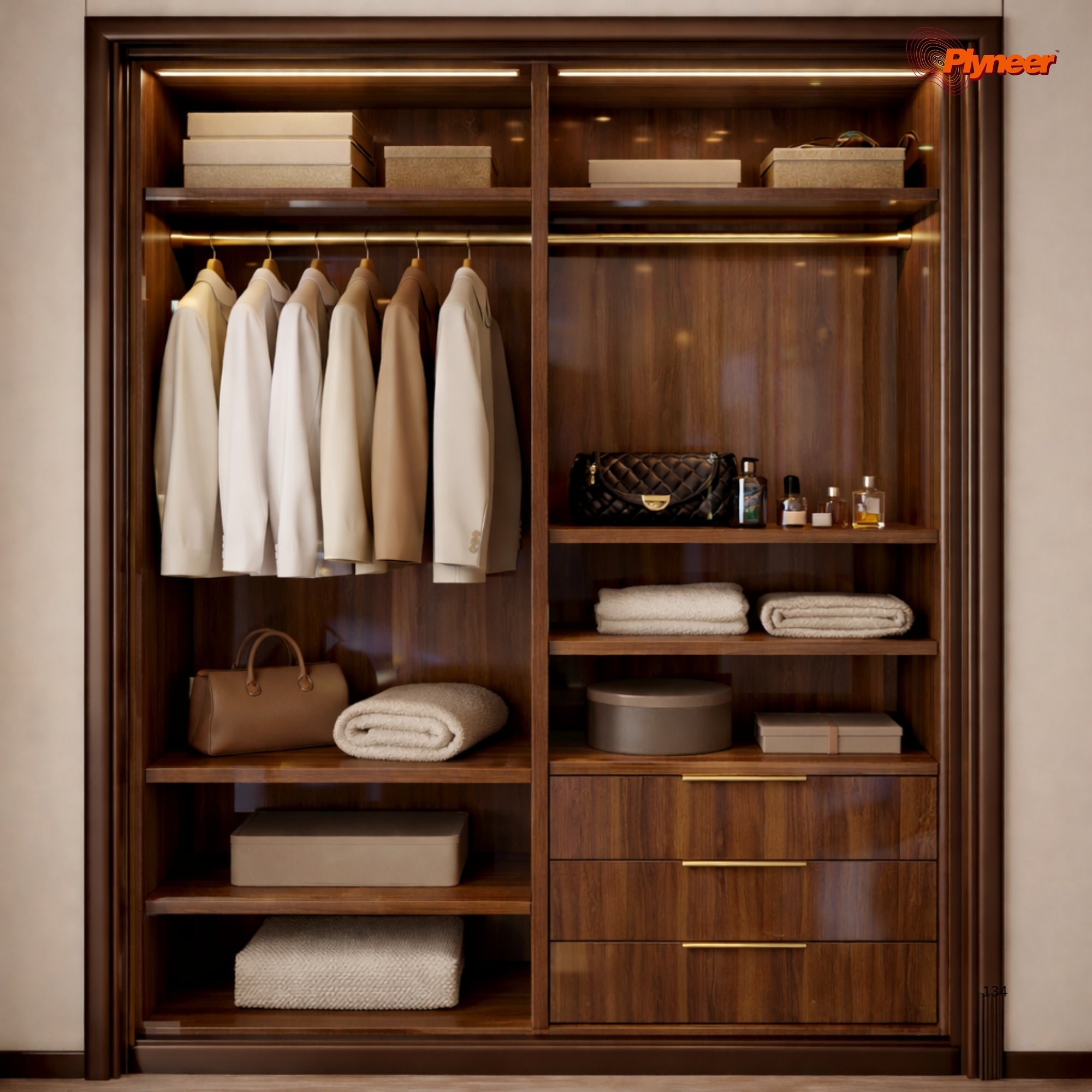 Plyneers Wood Laminate 2650 HG TYROL WALNUT