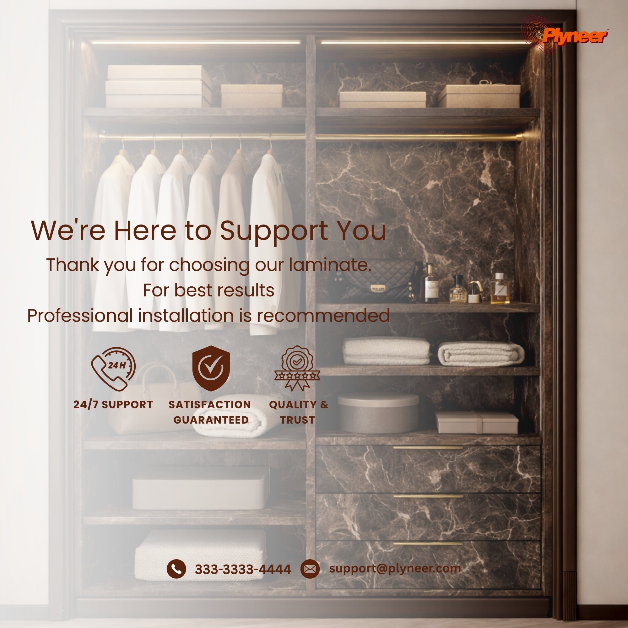 Plyneers Marble Laminate 2648 HG SAGRADA MARBLE DARK