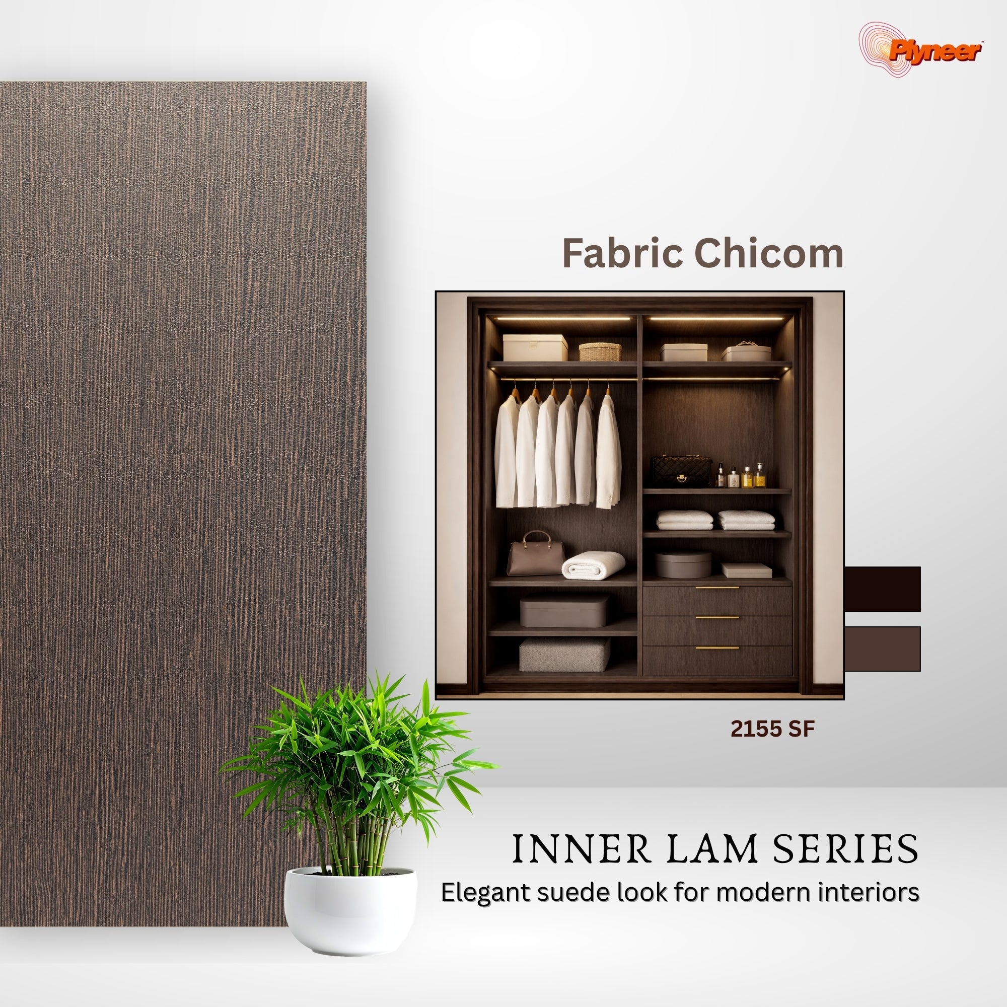 Plyneers Wood Laminate 2155 SF WENGE