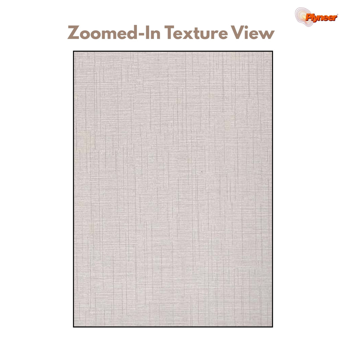 Plyneer Fabric Laminate 5102 SF Light Brown Cambric – Elegant Woven Fabric Look