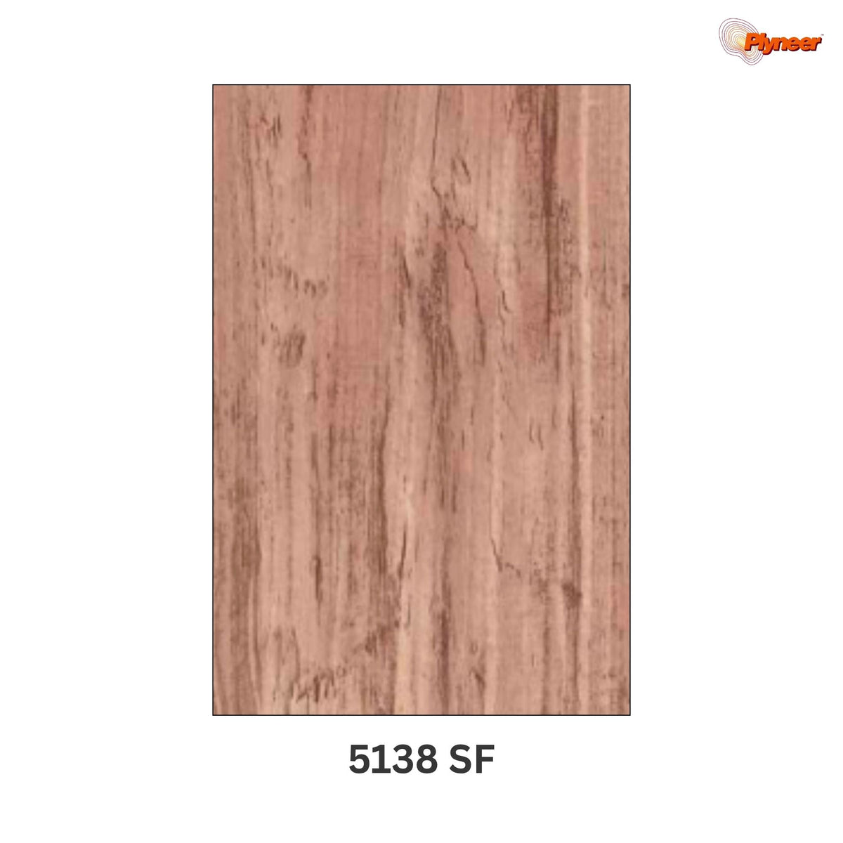 Plyneer Wood Laminate 5138 SF Elm Timber – Elegant Warm Brown Wood Grain Look