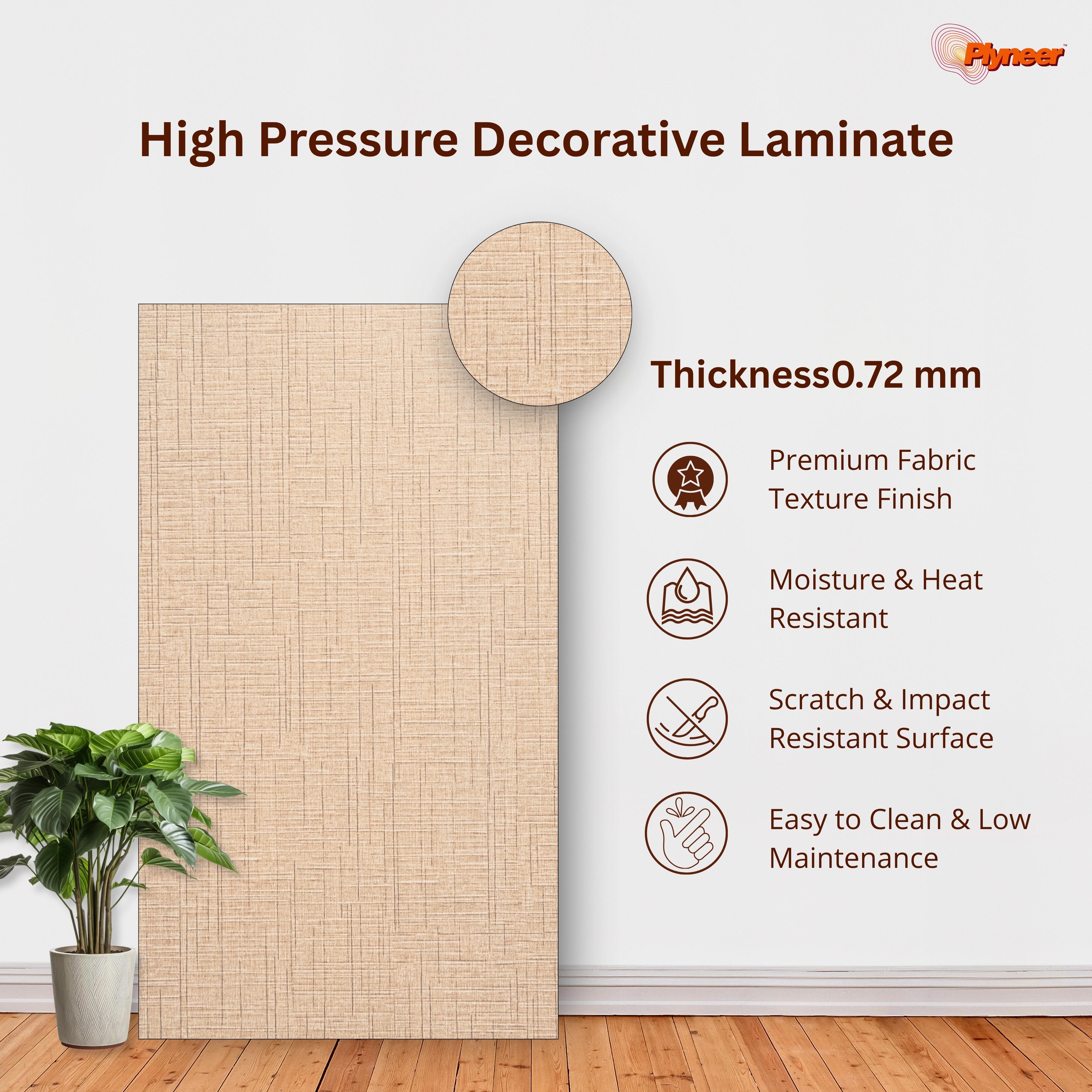 Plyneer Fabric Laminate 2621 SF Ramie Fabric