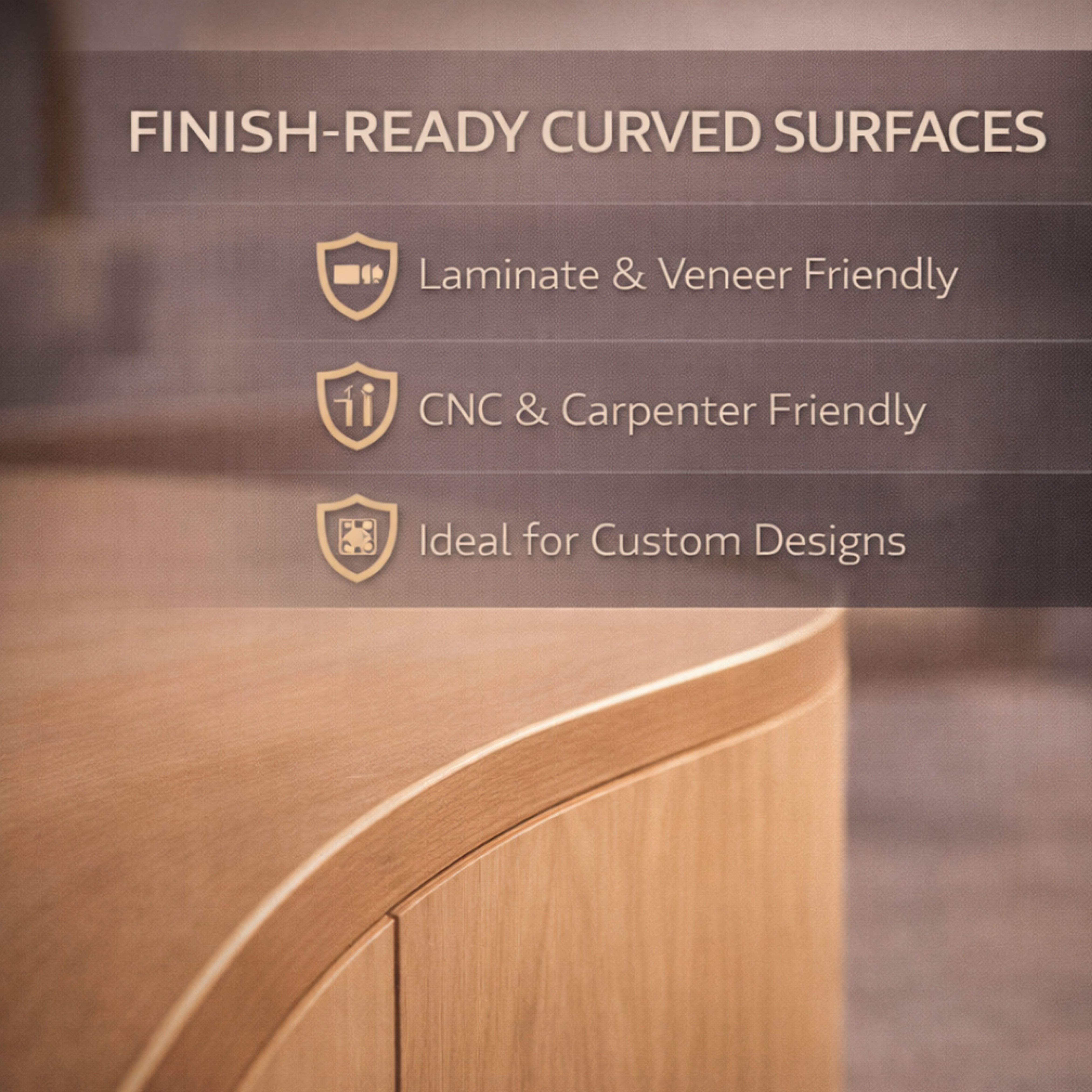 Plyneer Flexi Ply – High-Quality Flexible Plywood for Curved Designs