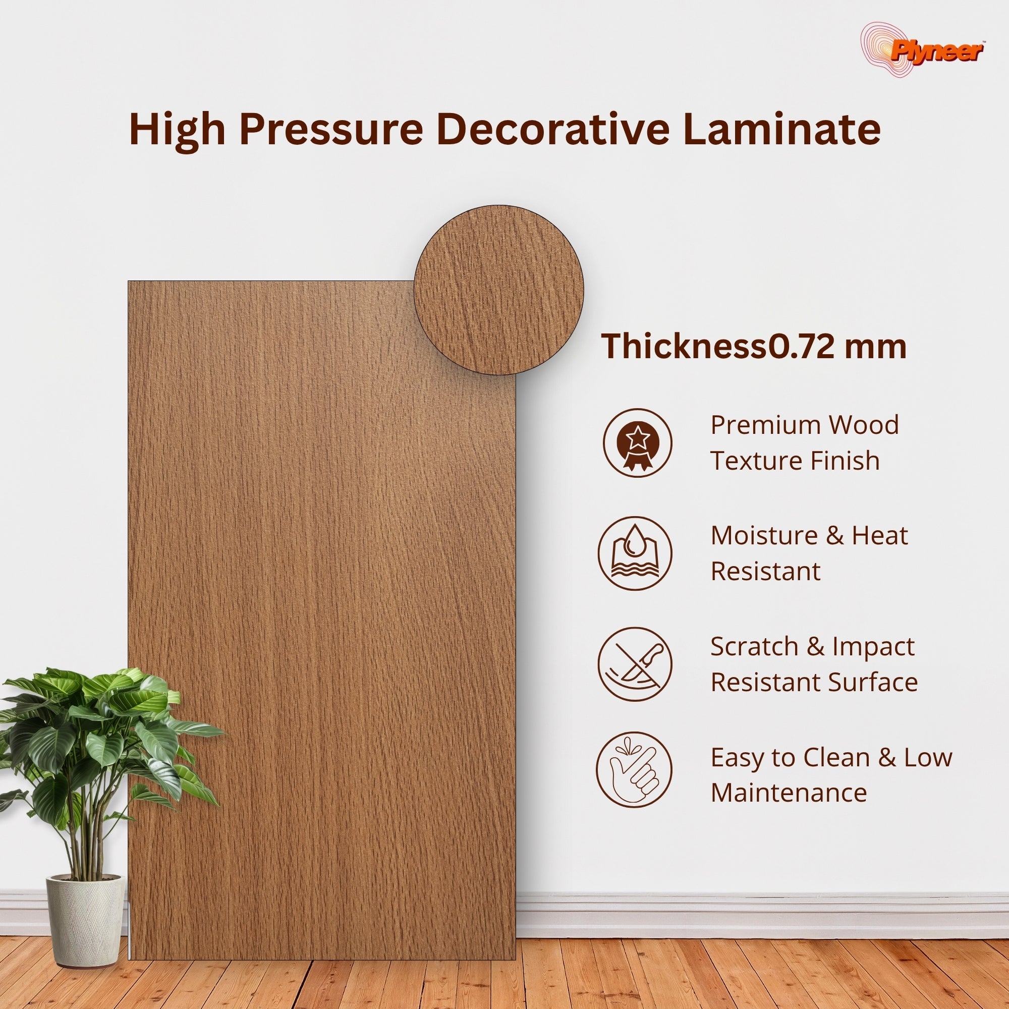 Plyneers Wood Laminate 2872 SF BAVERIAN BEECH