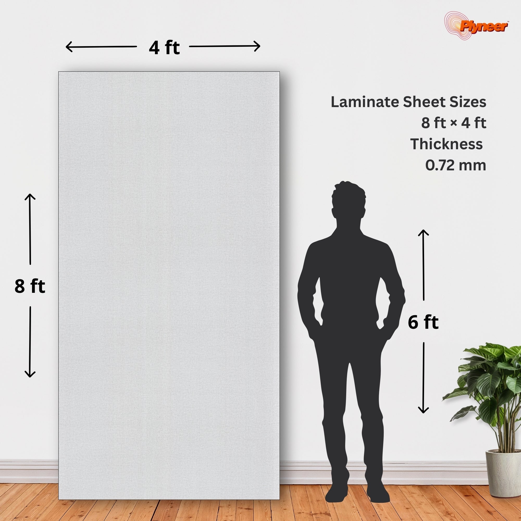 Plyneer Fabric Laminate 5169 SF Primey – Elegant Textile Finish