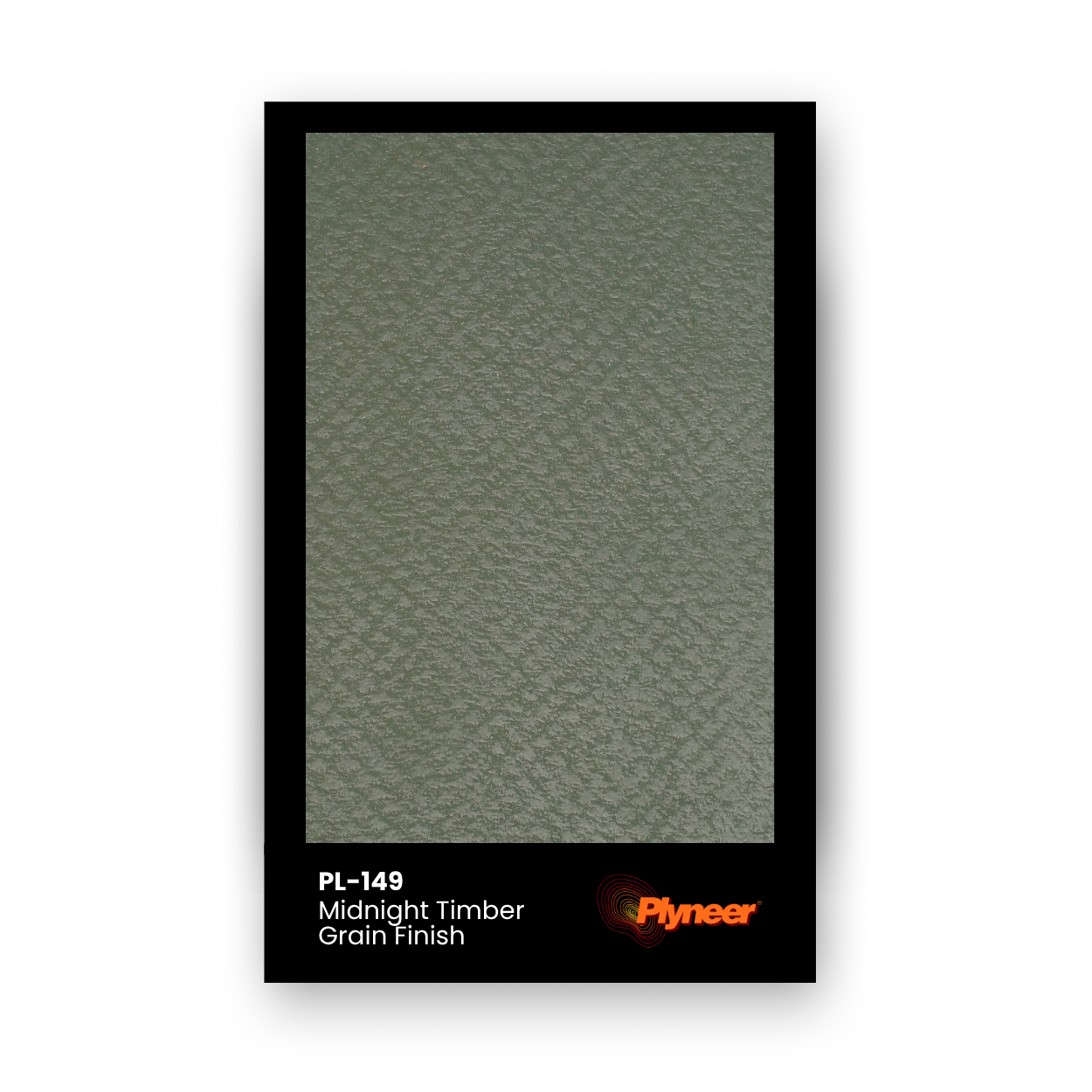 PL-149 Midnight Timber laminate with deep blue wood grain texture finish by Plyneer.